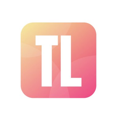 TL Harf Logo Tasarımı Basit Biçimli