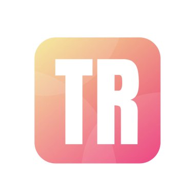 TR Harf Logo Tasarımı Basit Biçimli