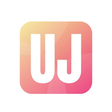 UJ Harf Logo Tasarımı Basit Biçimli