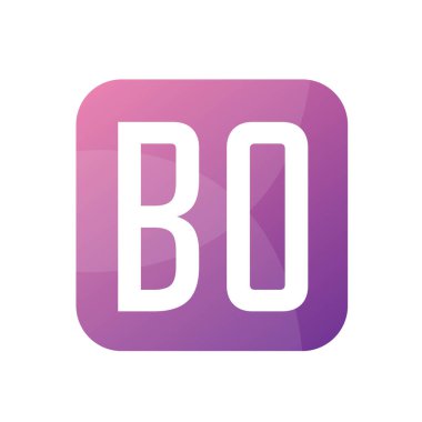 Basit BO Harfi Logo Tasarımı