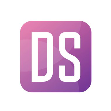 DS Harf Logo Tasarımı Basit Biçimli