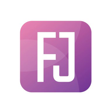 FJ Harf Logo Tasarımı Basit Biçimli