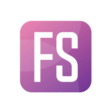 FS Harf Logo Tasarımı Basit Biçimli