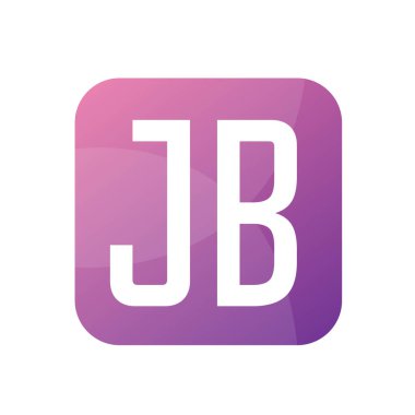 JB Harf Logo Tasarımı Basit Biçimli