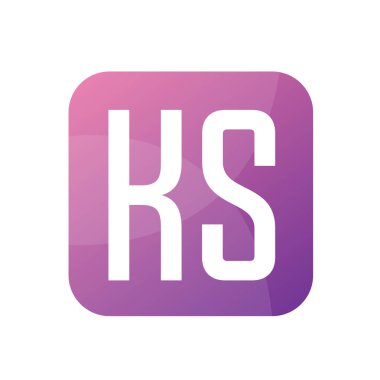 KS Harfi Logo Tasarımı Basit Biçimli