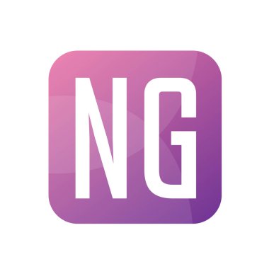 NG Harf Logo Tasarımı Basit Biçimli