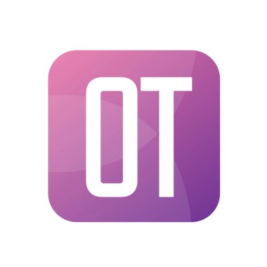 Basit Tarzlı OT Harf Logosu Tasarımı