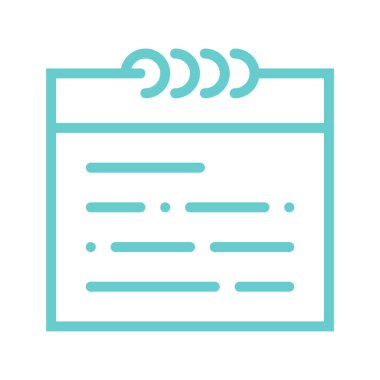 Takvim simgesi illüstrasyon tasarımı