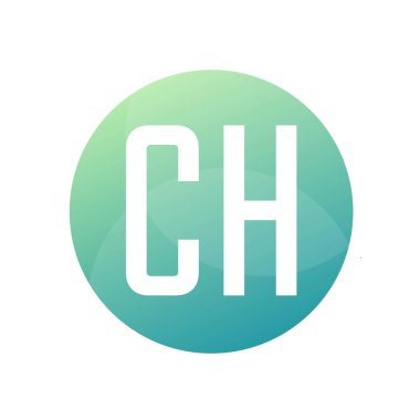 CH Harfi Logo Tasarımı Basit Biçimli