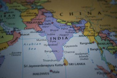 Hindistan politik dünya haritasında