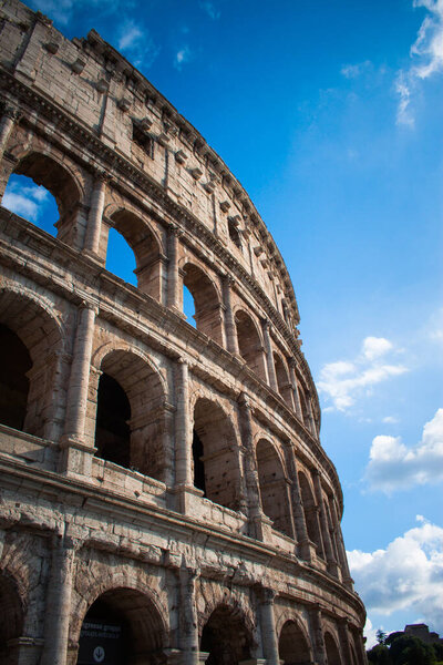 Colosseum or Coliseum also known as the Flavian Amphitheatre, Rome, Italy