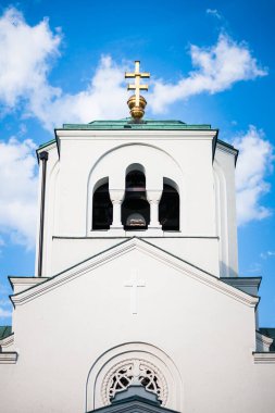 Belgrad, Sırbistan 'daki Saint Sava Sırp Ortodoks Kilisesi.