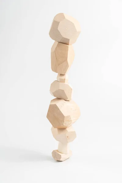Παιχνίδι Παζλ Tumi Ishi Πέτρες Για Ροκ Ισορροπία Ένας Ασταθής — Φωτογραφία Αρχείου