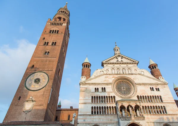 The beautiful cathedral of cremona — Stock Photo, Image