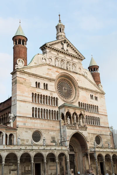 The beautiful cathedral of cremona — Stock Photo, Image