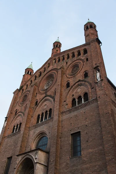 The beautiful cathedral of cremona — Stock Photo, Image