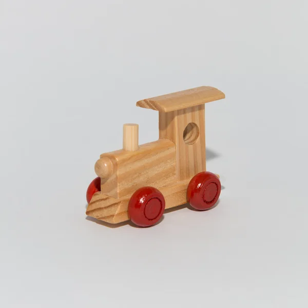 Modello di locomotiva in legno — Foto Stock