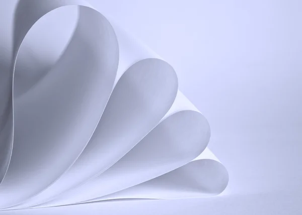 Yaprak kağıt haddelenmiş