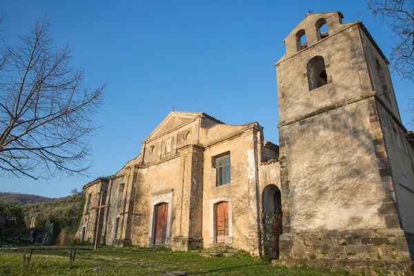 Roscigno is an old abandoned village — Stock Photo, Image