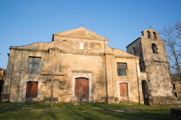 Roscigno is an old abandoned village — Stock Photo, Image