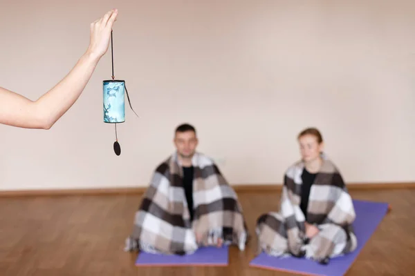 Meditatie Yoga Training — Stockfoto