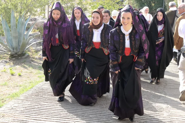 St. Efisio Festivali. Cagliary, Sardegna, İtalya.