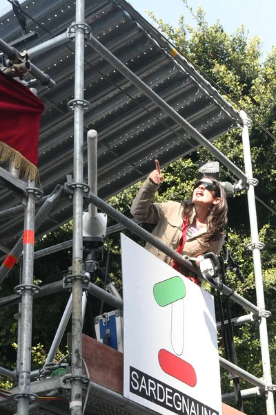 St. Efisio Festivali. Cagliary, Sardegna, İtalya.