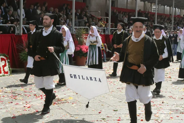 Festival de San Efisio. Cagliary, Cerdeña, Italia . — Foto de Stock