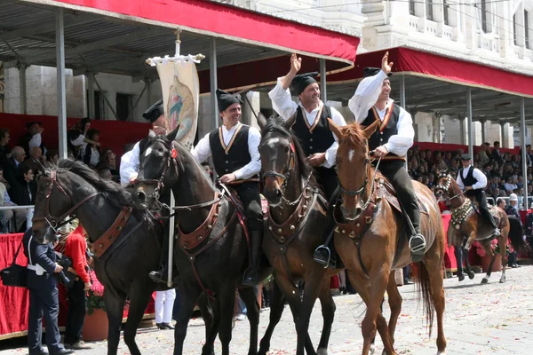 St. Efisio Festivali. Cagliary, Sardegna, İtalya.