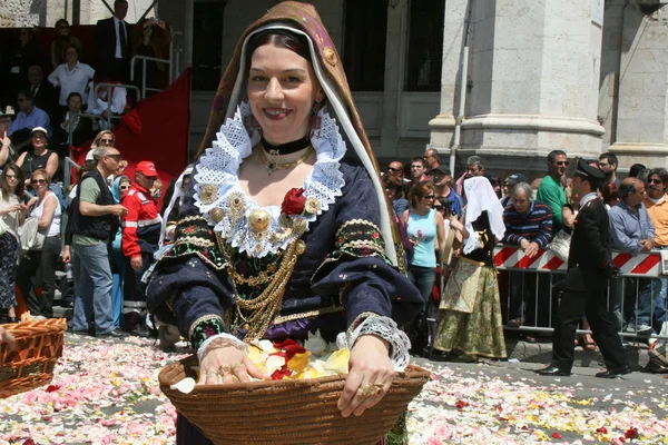 St. Efisio  festival. Cagliary, Sardegna, Italy. — Stock Photo, Image