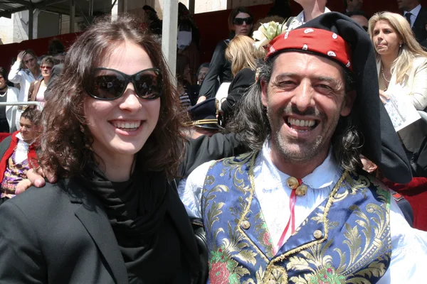 St. Efisio Festivali. Cagliary, Sardegna, İtalya.