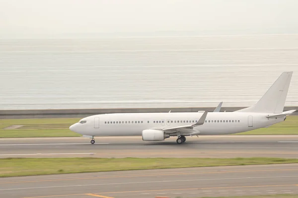 Avião Descolar — Fotografia de Stock