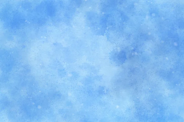 Céu Estrelado Fundos Nuvem Com Estilo Aquarela Azul Textura Linho — Fotografia de Stock