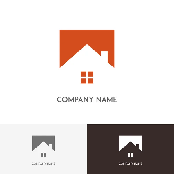 Logotipo inmobiliario — Vector de stock