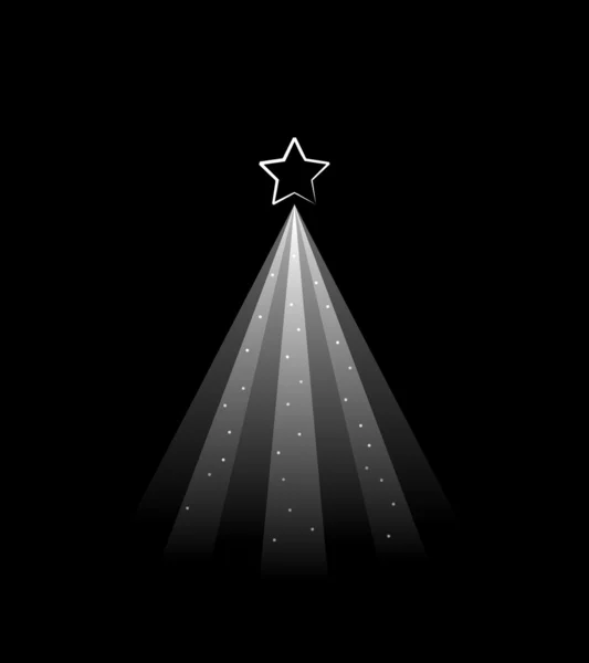 Luz de Navidad — Vector de stock