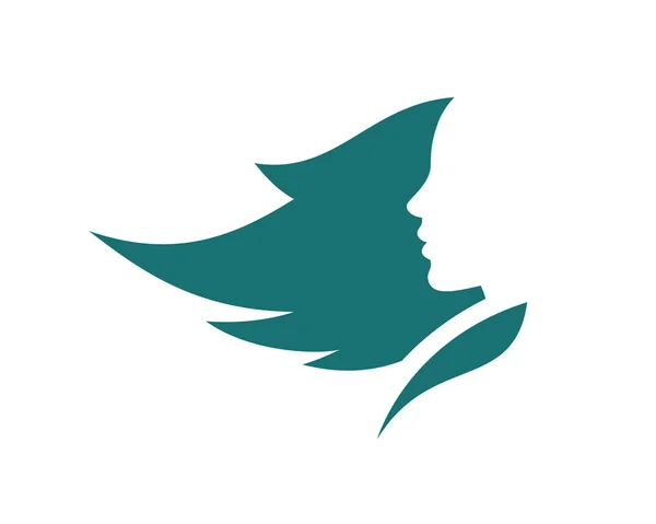 Rüzgarda uzun saçlı kız