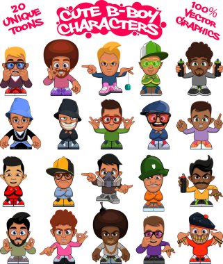 Bboy Karakter Maskotu