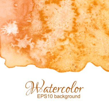 Turuncu suluboya gradyan 