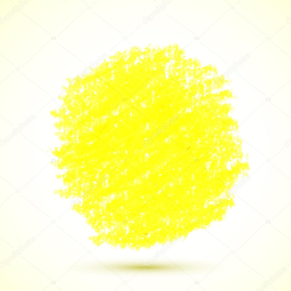 Círculo a rayas de crayón hecho a mano Vector de stock #107662520 de  ©altelia, image size:1024x1024