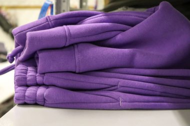 giyim endüstrisinde bitmiş ürünler