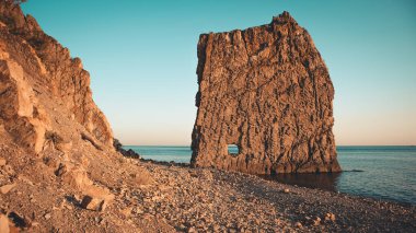 Karadeniz 'deki ünlü kaya 