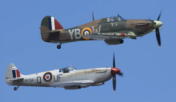 Spitfire and Hurricane — Stock Photo, Image