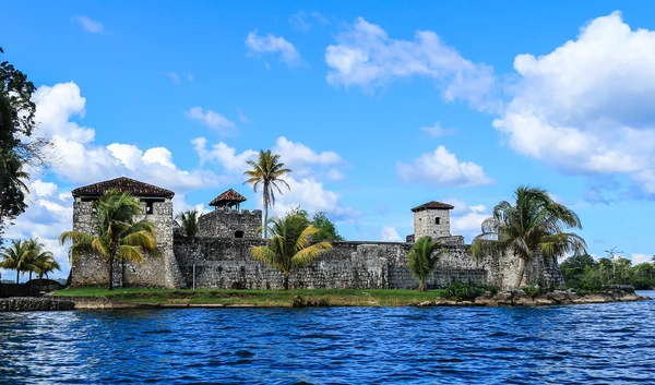 Castillo de San Felipe de Lara, Río Dulce, Guatemala — Foto de Stock