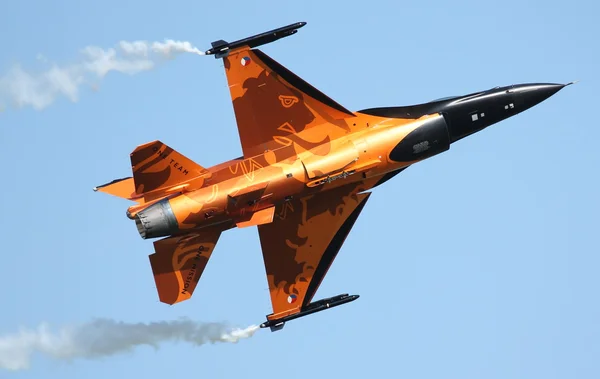F16 Aviones - Real Fuerza Aérea de los Países Bajos —  Fotos de Stock