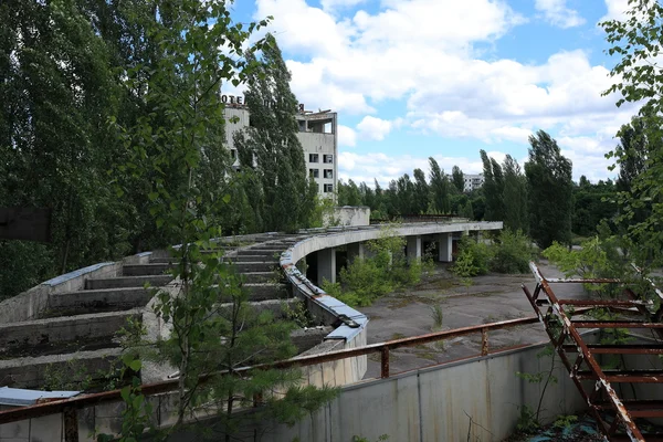 Ακραία τουρισμού στο Τσερνομπίλ — Φωτογραφία Αρχείου