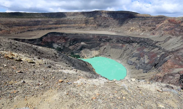 Volcan Santa Ana (Ilamatepec) en El Salvador Images De Stock Libres De Droits