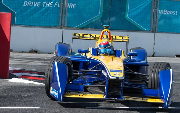 Sebastien Buemi, formel E - Putrajaya eprix, Malaysia, 2015 Royaltyfria Stockfoton