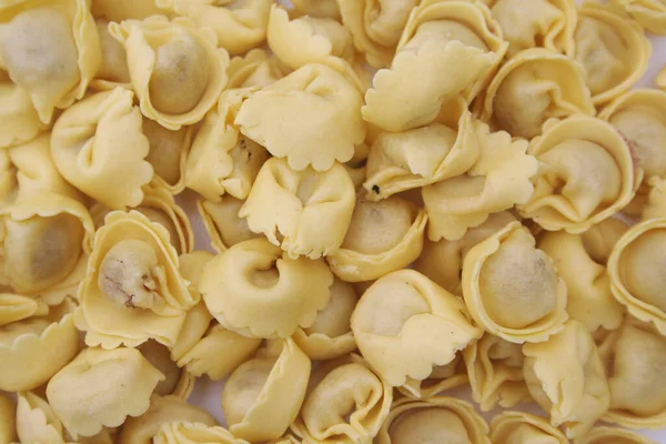 Pozadí Tortellini Tradiční Italské Těstoviny — Stock fotografie