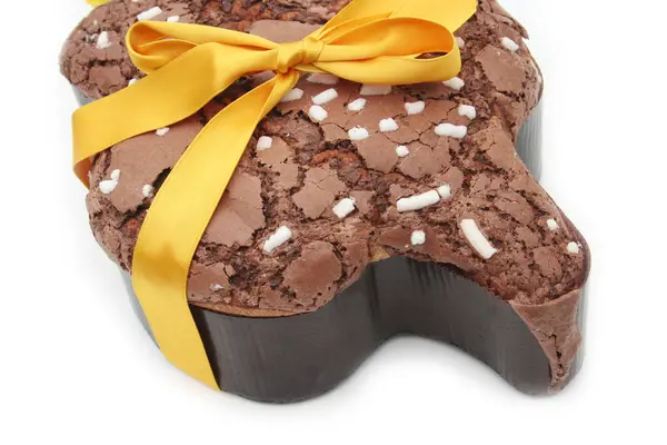 Dolce Torta Pasqua Cioccolato Nome Colomba Pasquale Colomba Pasquale Pasticceria — Foto Stock