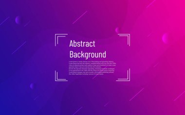 soyut mor ve pembe gradyan ve çizgi grafik tasarımı